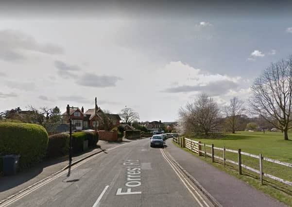 Forrest Road could have a 20mph limit. Copyright: Google Street View