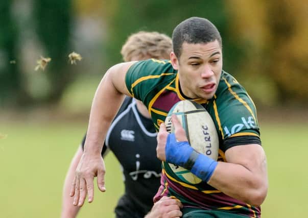Troy Owen scored two tries for OLs on Saturday against Stamford