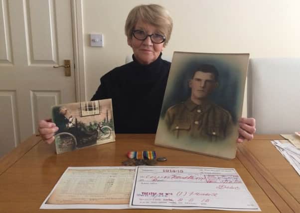 Margaret O'Connor is appealing for help to find more about her dad's time fighting in the First World War.