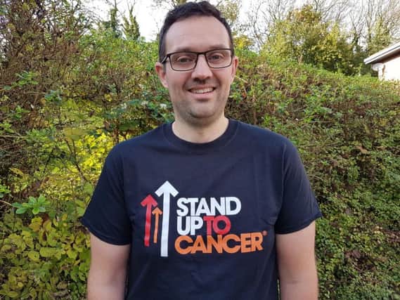 Mark Langan said he owes his life to watching Stand Up To Cancer