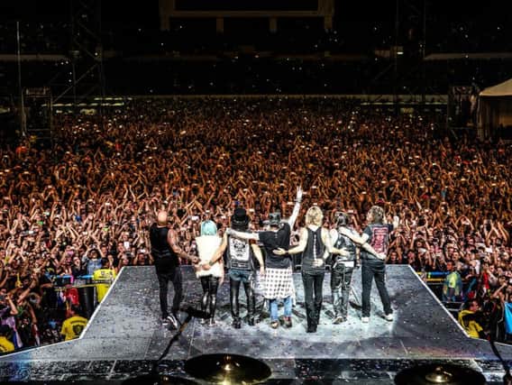 Guns 'N Roses' debut album sold 30 million copies