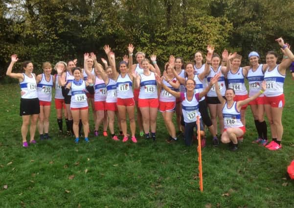 Leamington C&AC's fourth-placed ladies' team. Pictures submitted