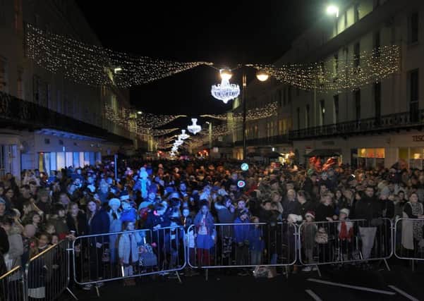 The Leamington Lights Switch-on.
MHLC-19-11-17 Leamington Christmas Lights NNL-171119-205551009
